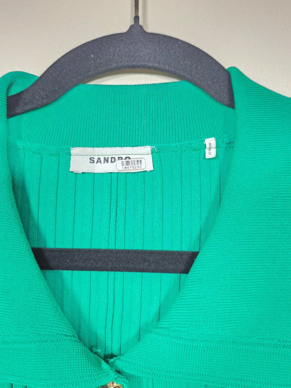 Sandro Lorel Dress Size 40 US 8 MSRP $428 - Picture 10 of 11